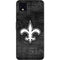 NFL New Orleans Saints Black & White Google Pixel 4 XL Skin